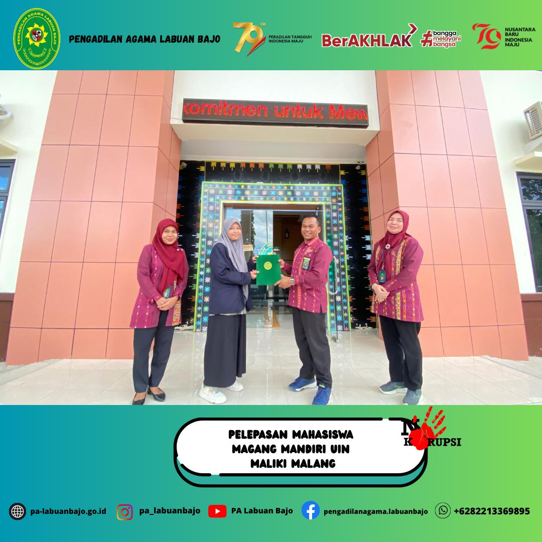 Perpisahan Magang UIN Maliki 1