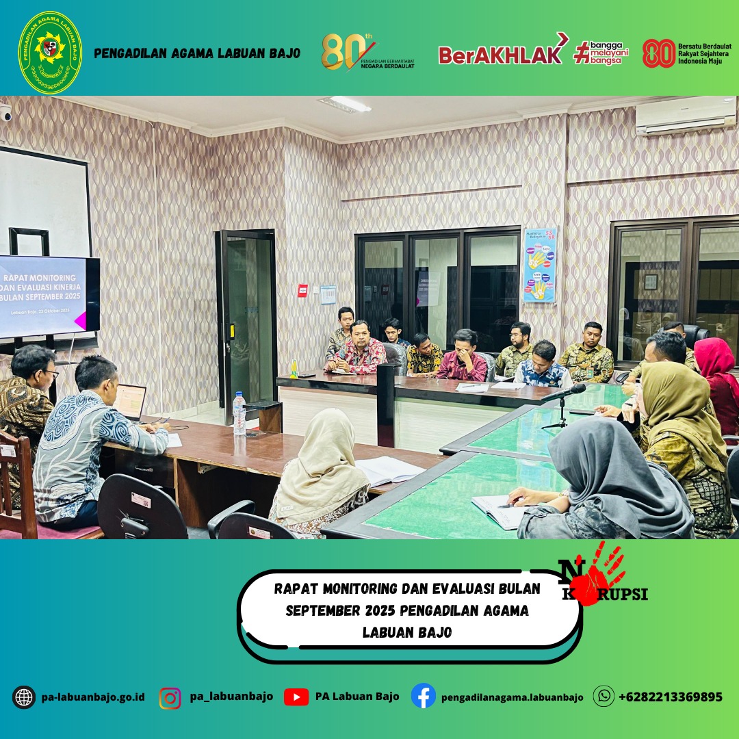 Rapat Monev Bulan September 1