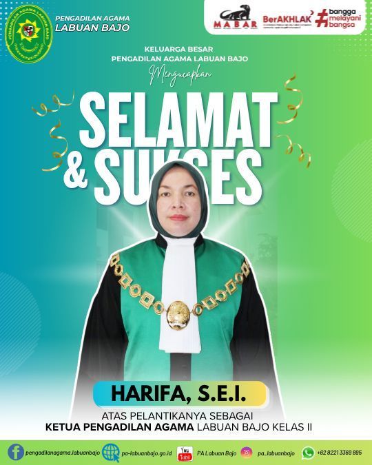 Selamat SUkses Pelantikan Ketua