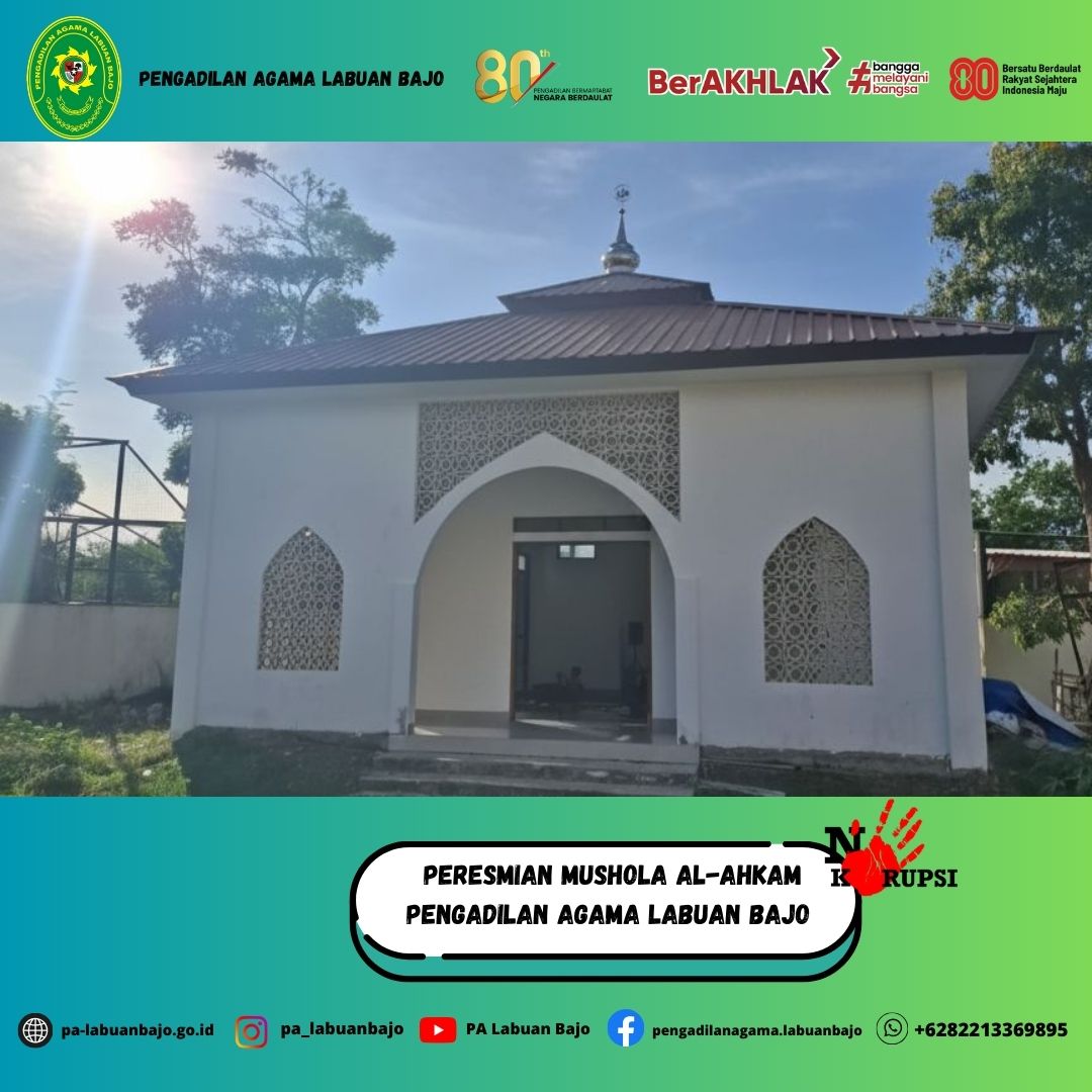 Peresmian Musholla 3