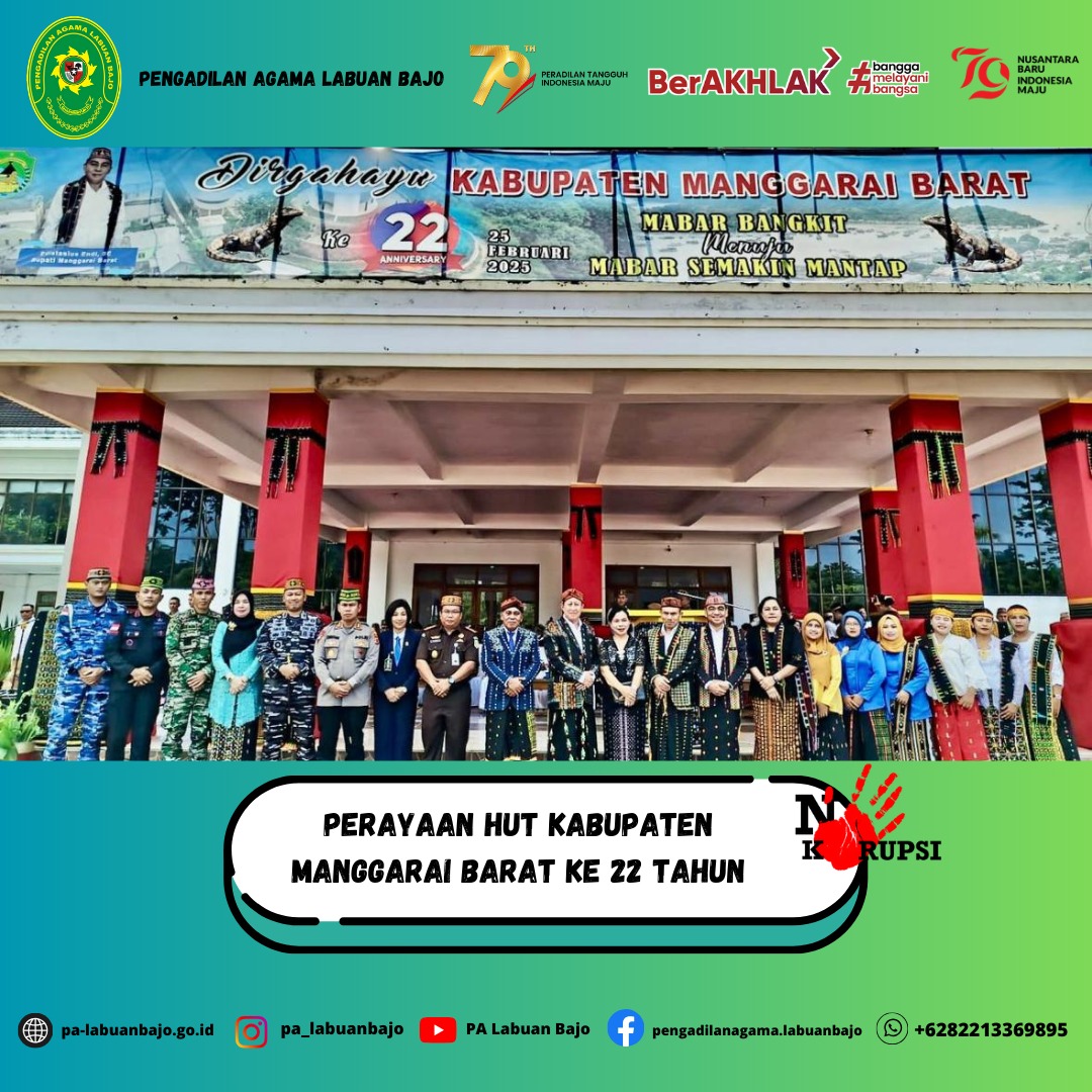 Perayaan HUT Kabupaten Manggarai Barat 1