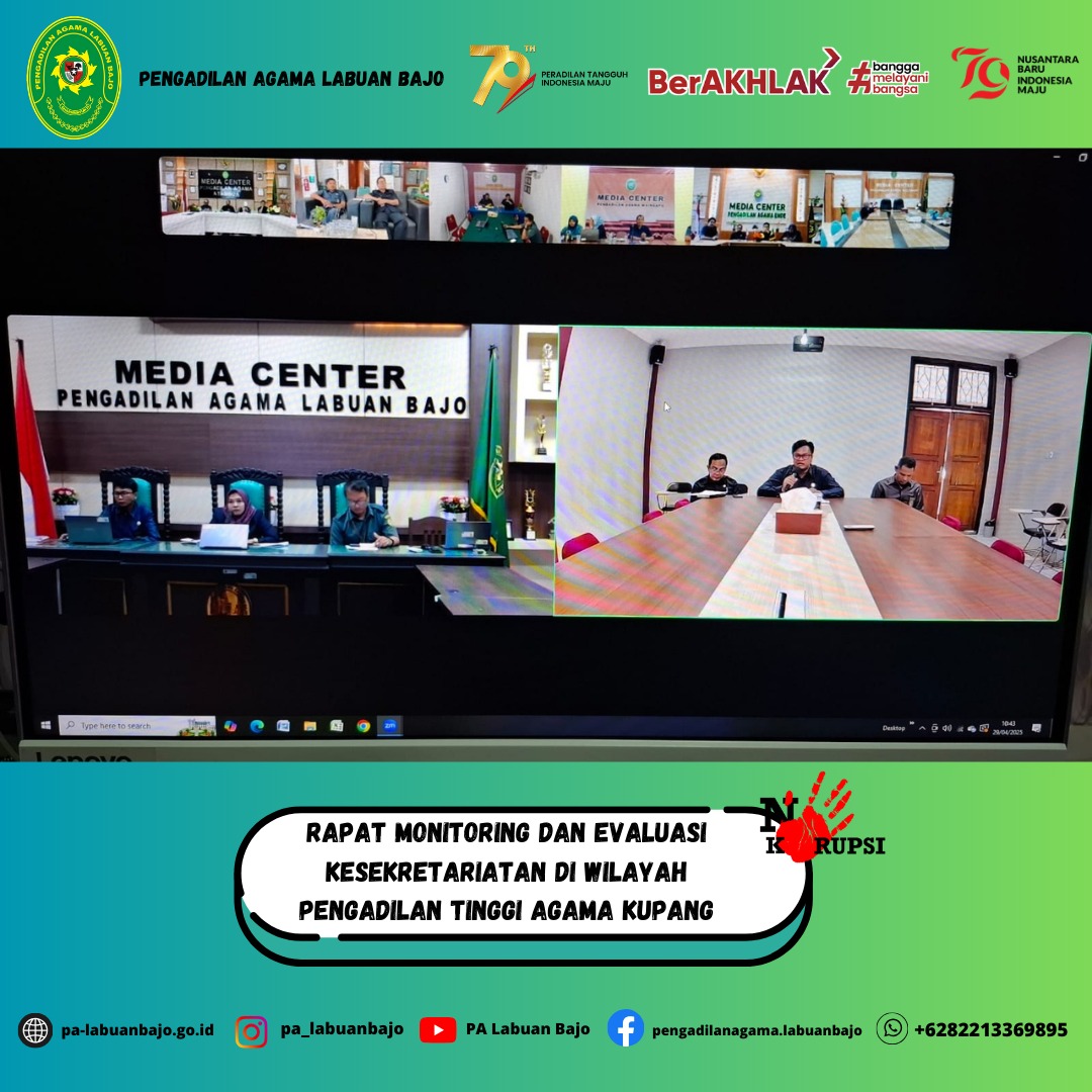 Monev Kesekretariatan PTA Kupang 2