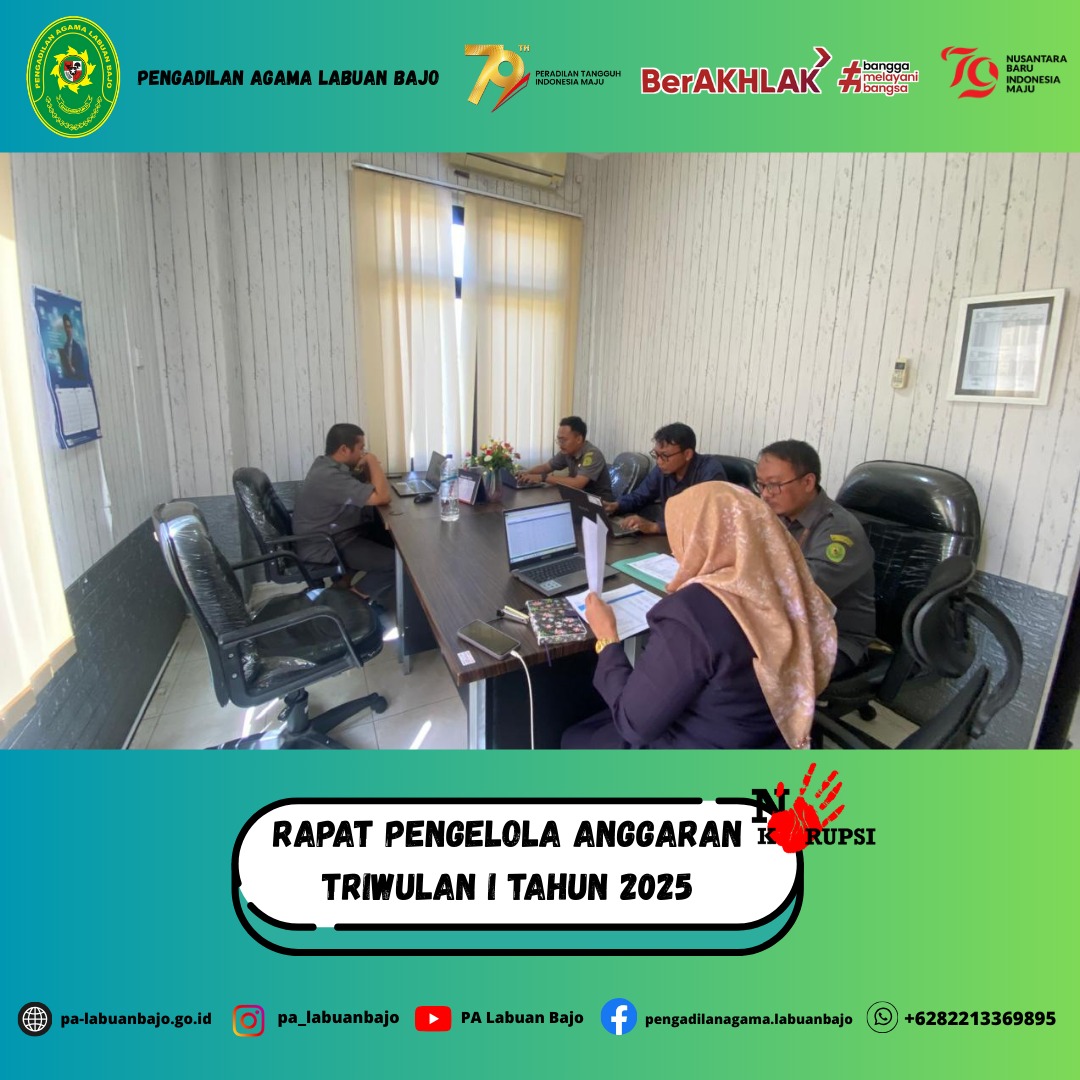 Pengelola anggaran tw I 1