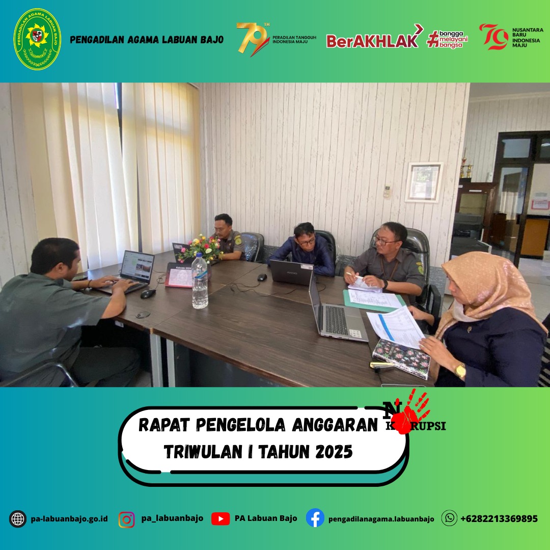 Pengelola anggaran tw I 2