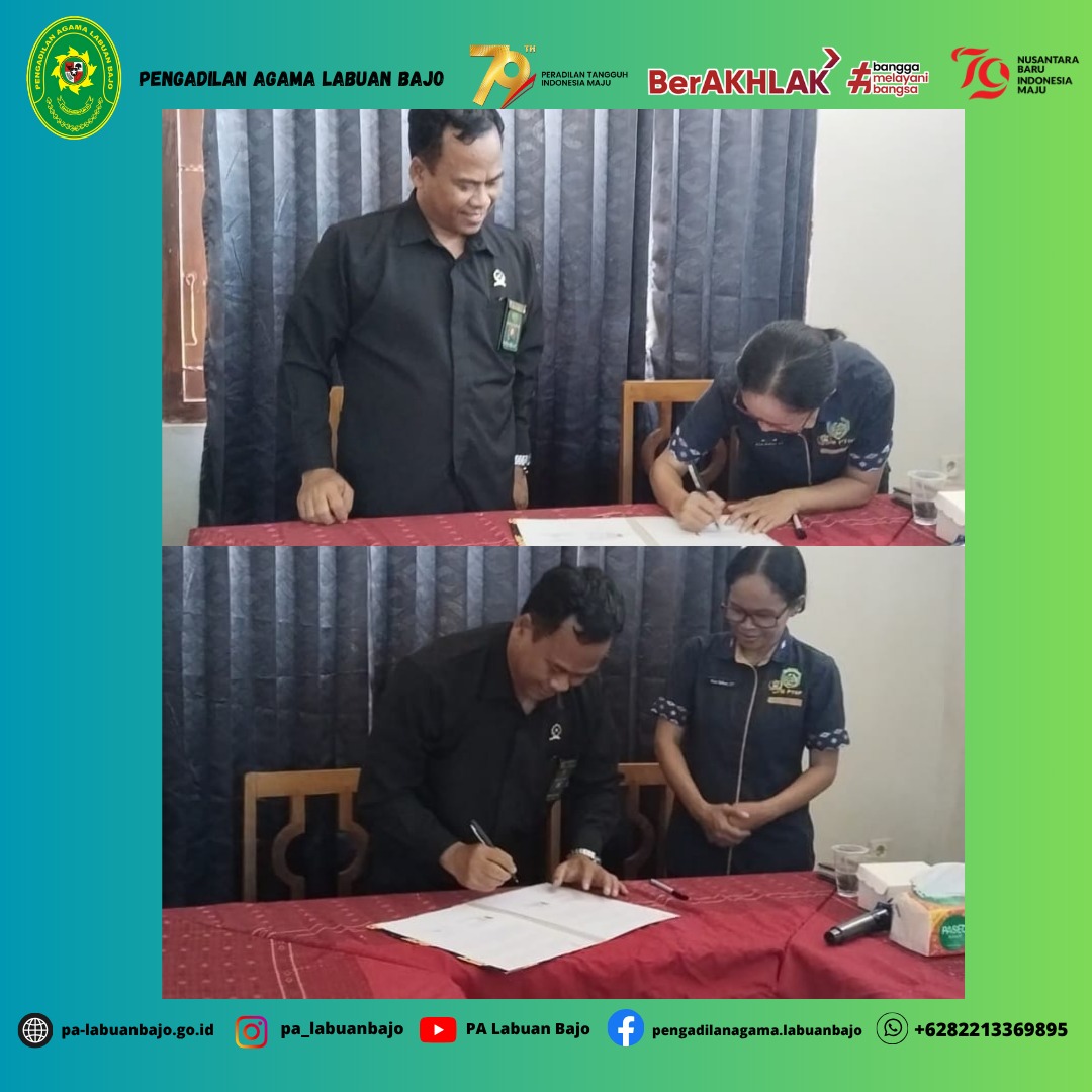MOU dengan dinas penanaman modal satu pintu 2