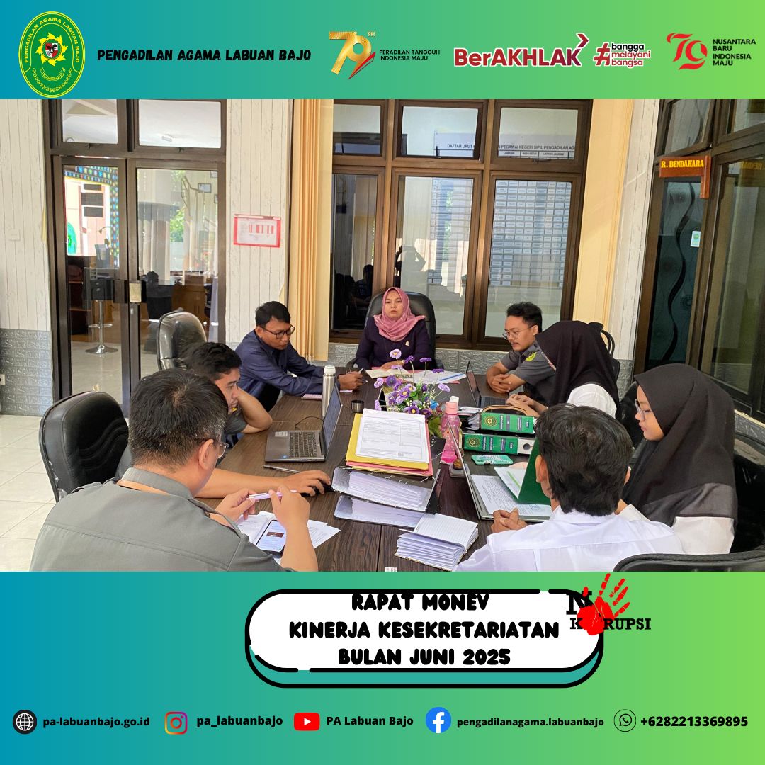 rapat monev kinerja kesekretariatan 2