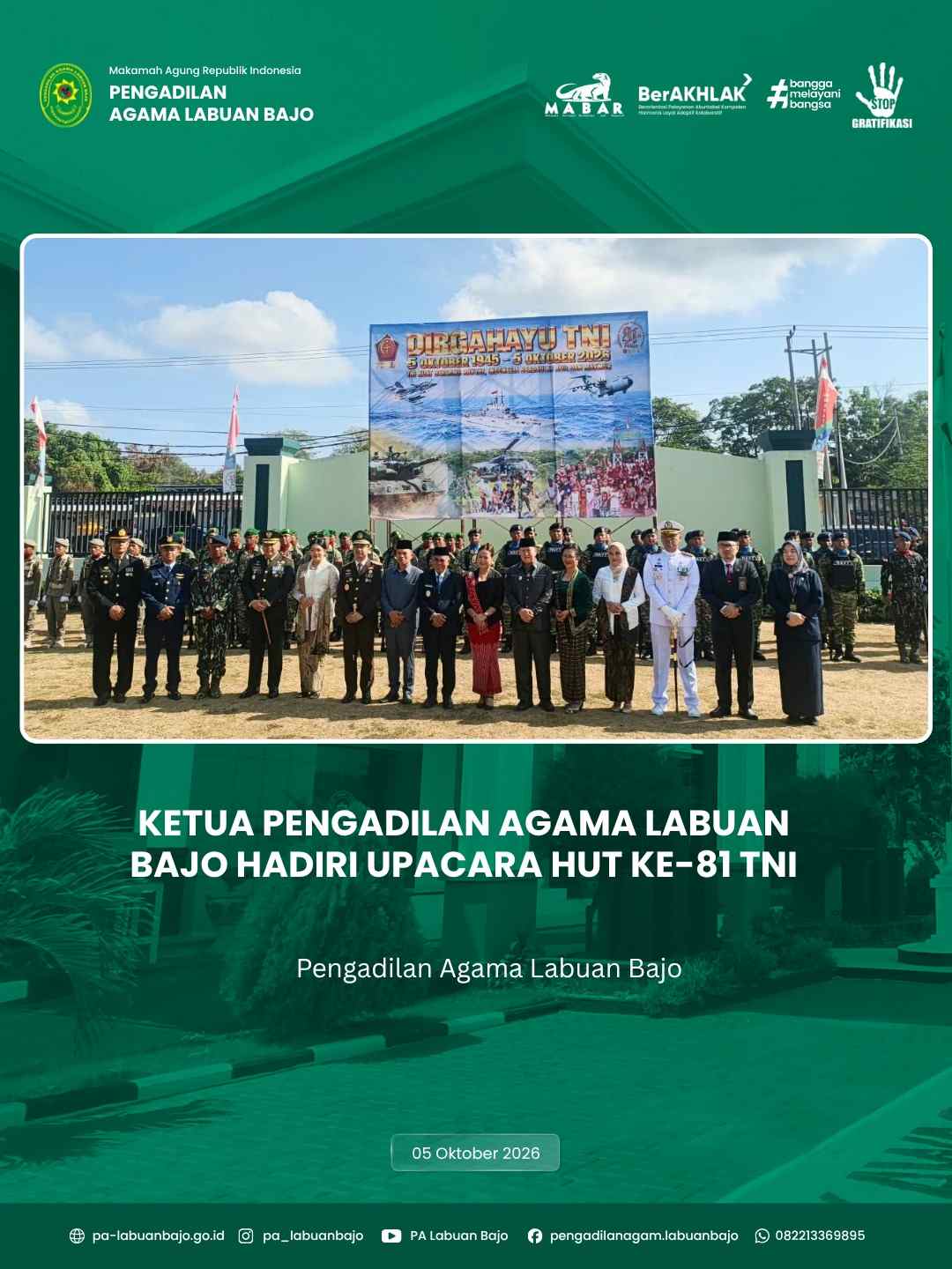 HUT TNI 2026