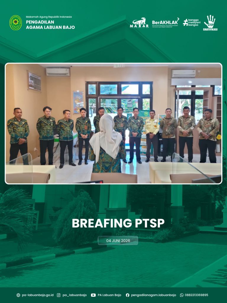 PENGADILAN AGAMA LABUAN BAJO