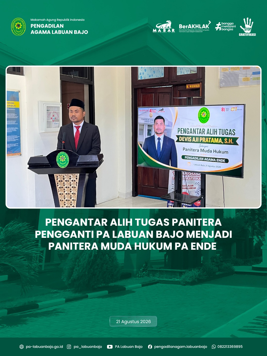 Pengantar Alih Tugas