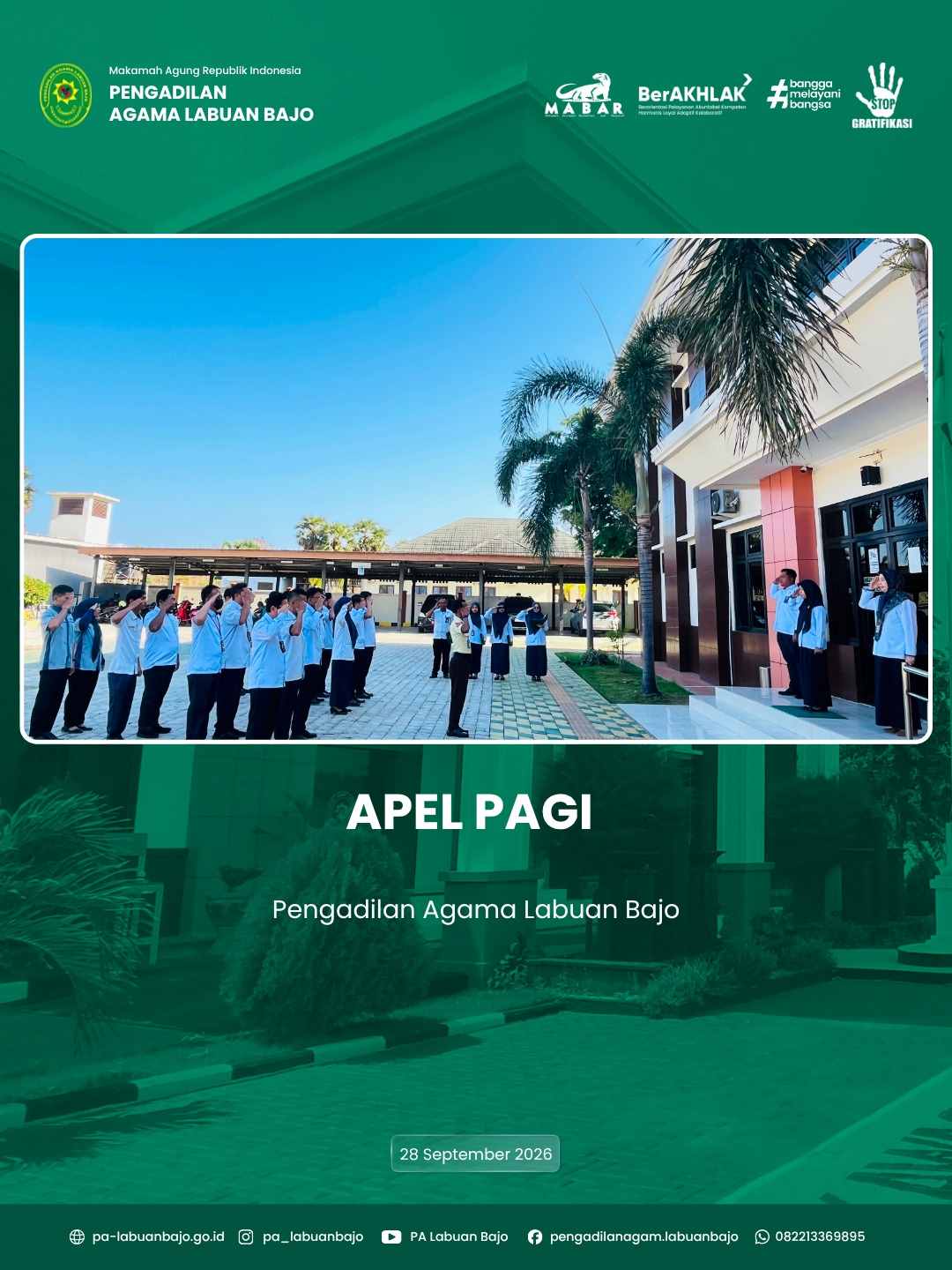 Apel Pagi 28