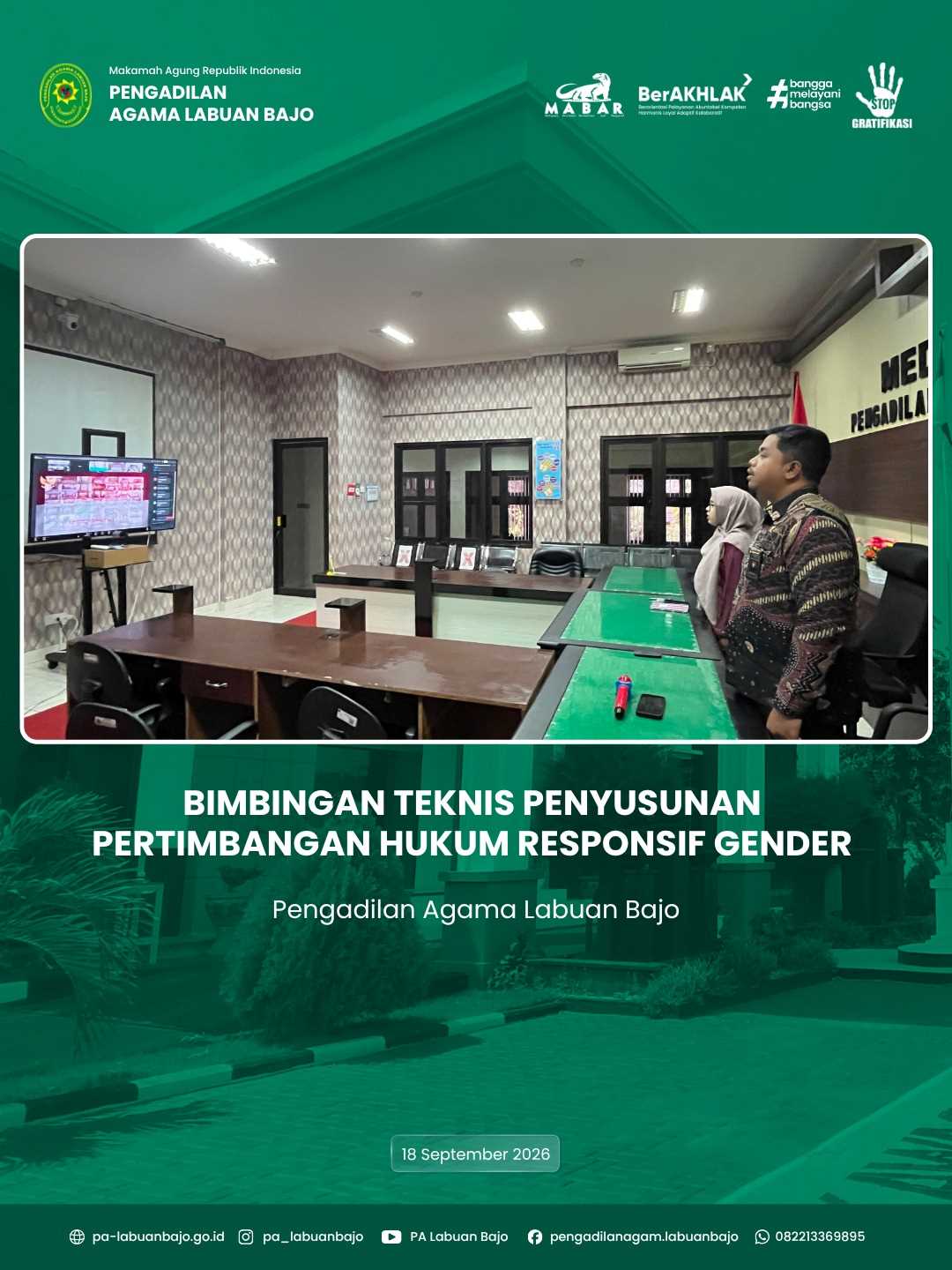 Bimtek Responsif Gender
