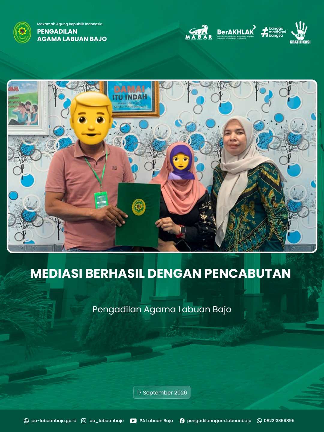 Mediasi Berhasil