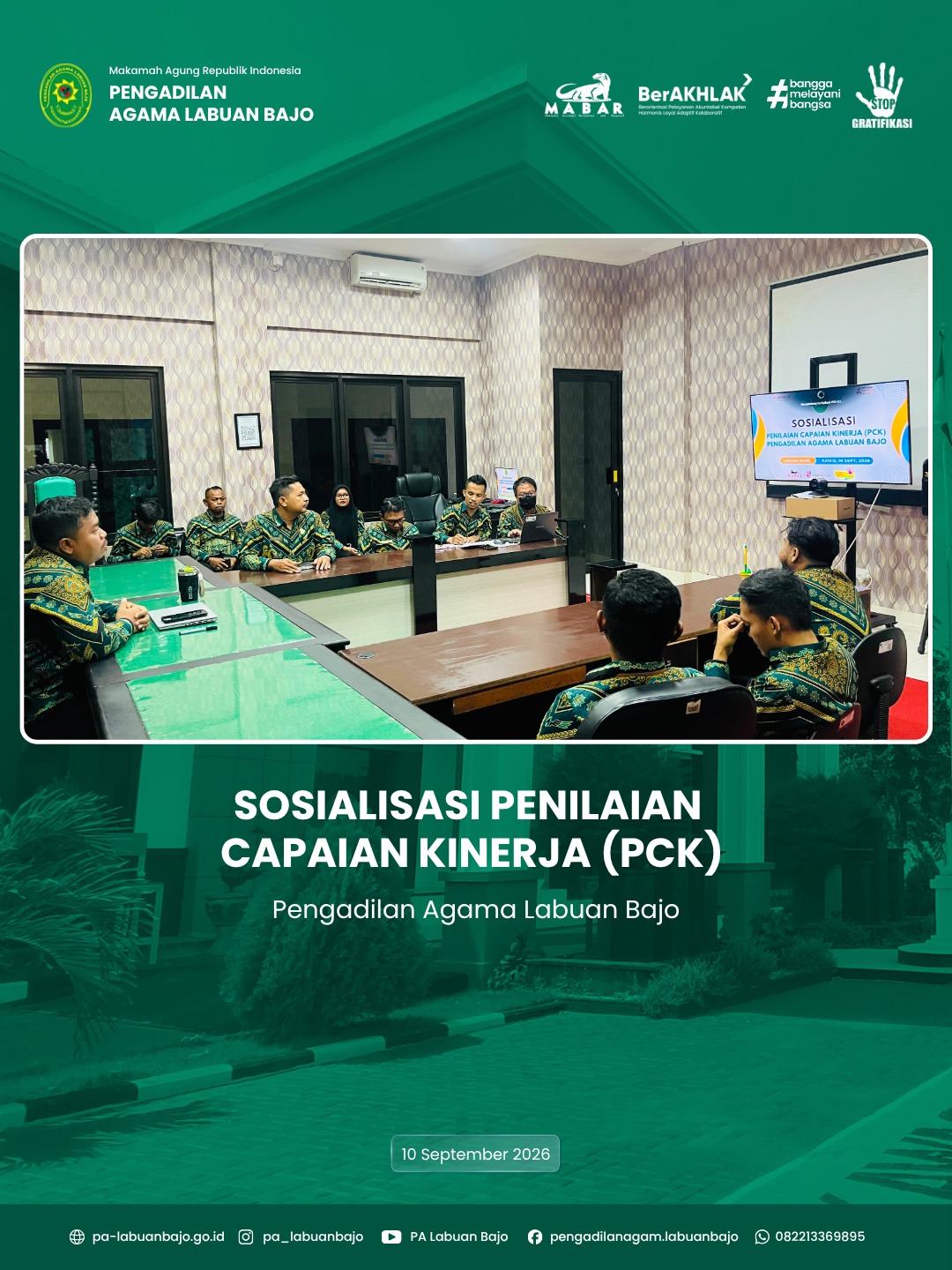 Sosialisasi PCK